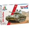 Italeri 6587 M-24 Chaffe Korean War, scala 1:35, plastic model kit, modello in plastica da montare, modellismo, mezzi militari, verde