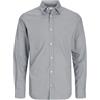 JACK & JONES Jjmatheo-Maglietta con Stampa dettagliata, Taglia L Camicia Casual, Bianco, M Uomo
