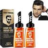 Orgrul Gel per acconciature da uomo, 2 in 1 con pettine, gel per capelli con pettine, gel per capelli da uomo, per modellare i capelli e acconciatura naturale dei capelli (2 pezzi)