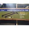 GEV Barre PORTATUTTO PREMONTATE per Panda dal 2012 E 4X4 con Barre LONGITUDINALI Integrate