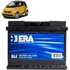 Generico Batteria 60Ah per Smart 451 1.0 benzina 2007-2015