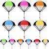 JurciCat 12 pezzi paracadutista giocattolo per bambini, giocattolo per attività all'aperto, per bambini, regalo di compleanno per bambini