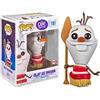 Funko Pop! Disney: Frozen - Olaf As Moana- Esclusiva Amazon - Figura in Vinile da Collezione - Idea Regalo - Merchandising Ufficiale - Giocattoli per Bambini e Adulti - Movies Fans