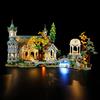 MENZAVA Kit di Illuminazione a LED Compatibile con LEGO 10316 IL SIGNORE DEGLI ANELLI: GRAN BURRONE Icons Modello da Costruire - Set di luci per a LED Il Modello (Non includere Il Modello)