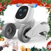 Dnenellr Robot Giocattolo, Robot Telecomandato per Bambini, Programmabile, Controllo Vocale, Espressione LED, Cantare e Ballare Interattivo Intelligente, RC Robot Giocattolo per Ragazzi e Ragazze