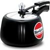 Hawkins Contura Hard Anodized Aluminium Pressure Cooker, 3 Litres, Black