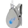Generic Borsa da tennis per bambini, Zaini porta racchette da tennis, Porta racchette da tennis, Zaino da badminton con tasche multiple, Borsa da scuola per uomini, donne, adolescenti