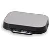 Lacor - 61726 - Bilancia Digitale Doppia Ultra-Precisione, Funzione Tara, Acciaio Inox, 24x20 cm, Due Piani di Pesata, Batterie Incluse