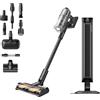 DREAME Z40 Station Aspirapolvere Senza Fili, Aspirazione 310 AW, Durata Pulizia 160 Min, Svuotamento Automatico, Spazzola Multifunzionale Con Rilevamento Polvere, Filtro HEPA, Rilevamento Sporco