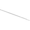 SEAC PR80, Asta Filettata in Acciaio per Pesca Subacquea Unisex Adulto, Grigio (Argento), Ø7.00 mm X 50 cm