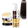 Dyceittdia 2pcs Cura dei Capelli al Collagene, 100ml Shampoo al Collagene e Maschera per Capelli al Collagene, Leviga e lucida, Migliora l'effetto Crespo, la Secchezza e le doppie Punte, hair mask1