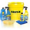 Rain-X Kit Pulizia Auto - Detailing Auto | Include Liquido Antipioggia, Pulitore Cerchi, Secchio Lavaggio Auto e Accessori Detailing