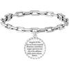 KIDULT - Bracciale Donna - Angelo di Dio, che Sei il Mio Custode, Illumina, Custodisci, Reggi e Governa Me, che Ti Fui Affidato dalla Pietà Celeste. Amen - 731948
