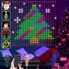Ciskotu® Tenda Luminosa Natale, 86+ Modalità RGBIC Intelligente Curtain Lights, DIY Modello Dinamico con 400 LEDs, IP65 Impermeabile Tenda Luci LED per Natale (2 x 2M)