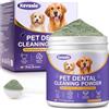 CLFJLXYX Plaque Off Powder-100 g di polvere per cani e gatti, rimozione del tartaro e della placca, per la pulizia dei denti degli animali domestici, deodorante per l'alito e prodotti dentali, 100% naturale