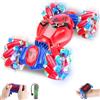 Xander Macchina Telecomandata per Bambini, 4WD 2.4GHZ Macchine Telecomandate con Luce/Musica, 360°Rotazione Macchina Radiocomandata Spiderman Bambino, Giocattoli Bambino da 6+ 7 8 9 12 Anni Maschio Bambina