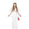 Morph Vestito Angioletto, Tunica Angelo, Costume Angioletto Carnevale Bambina XS