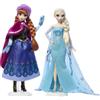 Mattel Disney Frozen Anna & Elsa - Set di 2 bambole Disney Princess Collector Fashion Dolls che celebrano i 100 anni di meraviglia Disney, ispirate al film