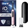 Oral-B Spazzolino Elettrico Ricaricabile iO 5N Rosa, Spazzolino Elettrico, 1 Testina Oral B, 1 Custodia Da Viaggio, Pulizia Denti Efficace, Sensore di Pressione, Intelligenza Artificiale