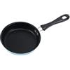 Lybunair Mini Padella, Padella per Uova Antiaderente, Pentole per Colazione Piccole con Manico in Gomma Resistente al Calore per Stufa per Pancake Piano Cottura a Induzione a Gas (Blu)