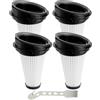 HUAREW 4 Pezzi Filtri per Rowenta Spazzole X-pert 3.60 X-Pert 160 | Filtri di Ricambio per Rowenta Aspirapolvere RH7221WO RH7233WO RH7237WO RH6921WO RH6933WO RH6971WO RH6974WO