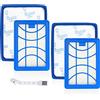 Leadaybetter Set di 2 filtri di ricambio per aspirapolvere Philips serie 7000 PowerPro Expert FC9729/09 FC9741/09 FC9742/09 FC9743/09 FC9744/09 FC9745/09 FC9746/09, accessori CP0617