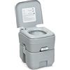 GYMAX 20 Litri Toilette Portatile WC Chimico da Campeggio Viaggio Water Toilet (Grigio)