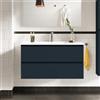 evineo ineo2 mobile La: 100 cm, 2 scomparti estraibili, con maniglia incassata, per evineo ineo2 lavabo,, BE0702BL, ineo2 [Mobili da Bagno > Mobili Lavabo]