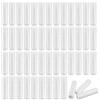 ProLeo 50 pezzi rossetti vuoti, contenitori per stick per la cura delle labbra vuoti per balsami per labbra DIY fatti in casa ricaricabili con tappo (bianco, 5ml)