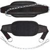 Fonyet Cintura palestra cintura per sollevamento pesi in neoprene con catena in acciaio e 2 moschettoni, cintura powerlifting uomo e donna per allenamento di forza, bodybuilding, trazioni