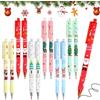 Leonshco 12 Pezzi Penna Natalizia, Varietà Di Penne a Sfera Natale, Penna Di Natale, Penne Natale Regali Creativi per Bambini, Penne Di Natale, Riempitivi per Borse Da Festa, Scuola E Ufficio