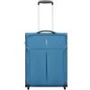 RONCATO IRONIK 2.0 Trolley Cabina 55 cm | Morbido, Espandibile con zip, 2 ruote - Denim