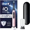 Oral-B Spazzolino Elettrico Ricaricabile iO 5N, Sensore di Pressione, Intelligenza Artificiale, 5 Modalità di Spazzolamento, 1 Testina, 1 Spazzolino, 1 Custodia da Viaggio, Rosa, Idea Regalo