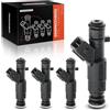 Frankberg 4 iniettori di carburante 0280155919 | Compatibile con: Cordoba 6K1 6K2, Polo 6N2, L.u.p.o 6E1 6X1, Furgone/MPV C.a.d.d.y II 9K9A, Cordoba Vario 6K5