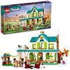 LEGO Friends Autumn's House 41730, set da gioco per casa delle bambole con accessori, mini bambola giocattolo e cavallo/mia