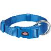 Trixie Premium - Collare per Cani, 35-55 x 20 mm, Colore: Blu