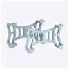 Tractive - 2 clip di gomma per GPS per cani Tractive DOG 6 (menta)