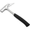 Ausonia - Martello carpentiere tipo tedesco con calamita manico in tubo ri ferro con impugnatura ergonomica in gomma da 600 Gr