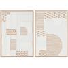 AlexandreHouse CUADRO PAPEL MACHE PS 50X2X70 ABSTRACTO 3D 2 SURT.