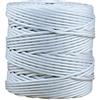 Cofan 08101012 Bobina de cordón Trenzado con Polipropileno, Blanco, 5 mm x 200 m