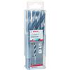 Bosch Accessories 2608577273 HSS PointTeQ (10,5 x 87 x 133 mm) - Set da 5 Pezzi di Trapani per Metallo, Acciaio, Fusione o Plastica, Grigio (Argento), Ø 10.5 mm