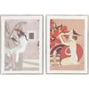 AlexandreHouse CUADRO LIENZO MDF 50X3X70 MUJER ENMARCADO 2 SURT.