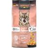 LEONARDO GF Salmone Adulto | 300 g | Mangime secco per gatti adulti | Raccomandato in caso di intolleranze alimentari | Forma ottimale dei croccantini