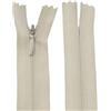 Aerzetix - C60945 - Set di 20 Cerniere Invisibili 18cm - Colore: Beige - Non separabili con tiretto Palla da Rugby Materia inestensibile - Cerniera Lampo
