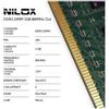 Nilox Ram DIMM DDR2 2GB Nilox 800MHZ CL6 [NXD2800M1C6]