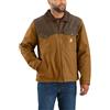 Carhartt Montana Rugged Flex Duck Relaxed Fit Giacca isolata da uomo, Carhartt Marrone/Caffè, Small