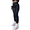 Onsoyours Pantaloni da Donna Skinny in Ecopelle Leggings in Pelle Elastico Aderenti Collant Leather Pants Pantaloni Pu Dritti con Tasche Pantaloni Cargo Jogger Streetwear A Nero S