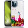 Head Case Designs Statua della Liberta' New York USA Skyline Acquarellata Custodia Cover in Morbido Gel Compatibile con Apple iPhone 12 PRO Max