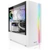 AGM store Pc Gaming i5 12400f / Ram 16 GB 3200mhz / Gtx 1650 4Gb / Nvme 1TB / Windows 11 Desktop Bianco Rgb