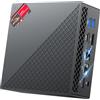 NiPoGi AM06 PRO Mini PC 32 GB RAM, Ryzen 5 5500U (6C/12T, fino a 4,0 GHz) Mini PC Dual LAN, Mini computer desktop SSD M.2 NVMe da 512 GB, Triplo display 4K/WiFi 5/BT 4.2 per giochi/Ufficio/HTPC.